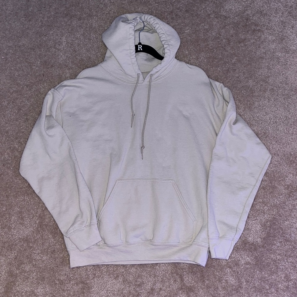 Plain tan hoodie